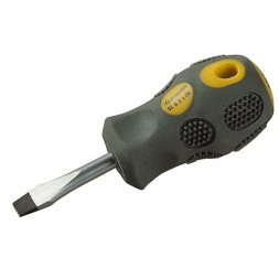 Отвертка STAYER &quot;PROFESSIONAL&quot; &quot;MAX-GRIP&quot; слесарная, Cr-V, намагниченная, SL 6,5х38мм 2580-38-6.0 G