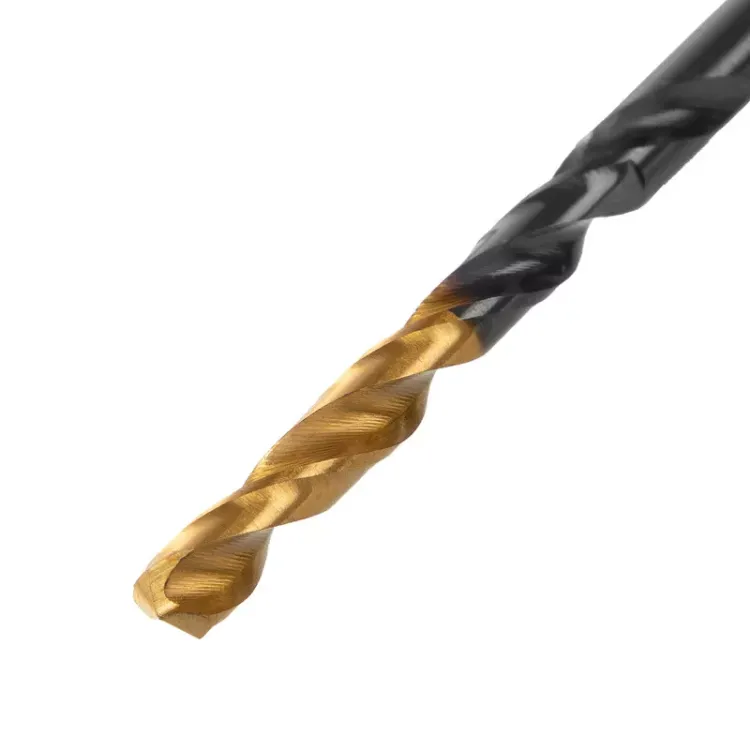Сверло по металлу, 4 мм, HSS-Tin, Golden Tip, 10 шт. Denzel 717209 купить в Нефтеюганске