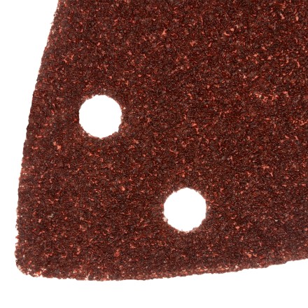 Треугольник абразивный на ворc. подложке под &quot;липучку&quot;, перф., P 100, 150х150х100 мм, 5 шт. Denzel 738617 купить в Нефтеюганске