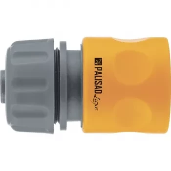 Соединитель пластмассовый быстросъемный для шланга 3/4 однокомпонентный PALISAD LUXE 66257 купить в Нефтеюганске