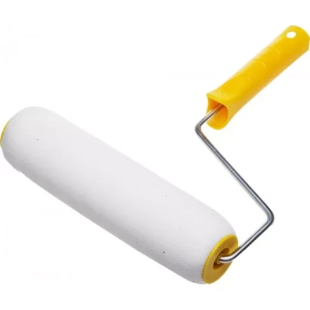 Валик &quot;СТРУКТУРНЫЙ ПОРОЛОН В ГОРОШЕК&quot; малярный в сборе, бюгель 6мм, 80x240мм, STAYER Profi 0367-24 купить в Нефтеюганске