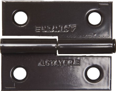 Петля дверная STAYER &quot;MASTER&quot; разъемная, цвет коричневый, левая, 50мм 37613-50-3L купить в Нефтеюганске