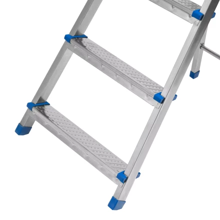 Стремянка Сибртех 97837, 5 ступеней, стальная, оцинкованная купить в Нефтеюганске