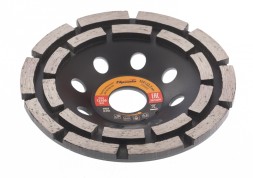 Чашка алмазная зачистная 125 мм двухрядная SPARTA 729905