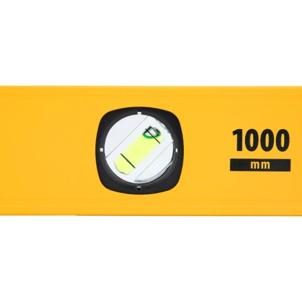 Уровень алюминиевый Denzel, магнит, фрезерованный, 3 глазка (1 зеркал.), 0,5 мм/м, 1000 мм, 33693 купить в Нефтеюганске