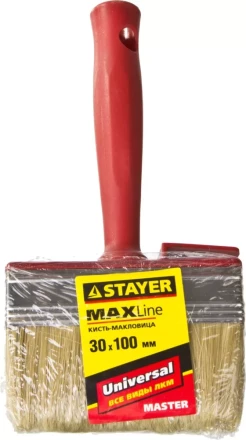 Макловица STAYER &quot;MASTER&quot; UNIVERSAL, светлая щетина, пластмассовый корпус, 3х10см 01824-10 купить в Нефтеюганске