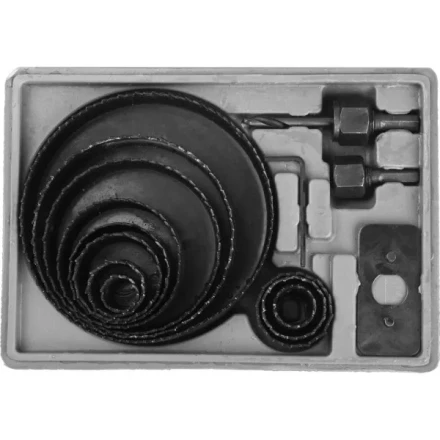 Набор STAYER &quot;MASTER&quot;: Коронки по дереву, d=19, 22, 28, 32, 38, 44, 51, 64, 76, 88, 102, 127мм, 15предметов 29600-H15 купить в Нефтеюганске