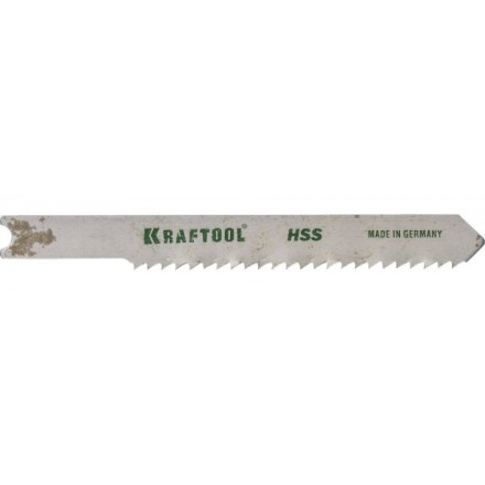 Полотна KRAFTOOL, U118B, для эл/лобзика, HSS, по металлу (1,5-5мм), US-хвост., шаг 2мм, 55мм, 2шт 159651-2 купить в Нефтеюганске