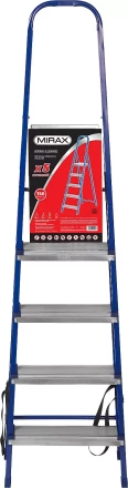 Лестница-стремянка стальная, 5 ступеней, 101 см, MIRAX 38800-05 купить в Нефтеюганске