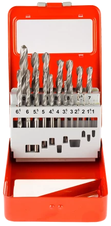 Наборы сверл по металлу Р6М5 точность В серия МАСТЕР купить в Нефтеюганске