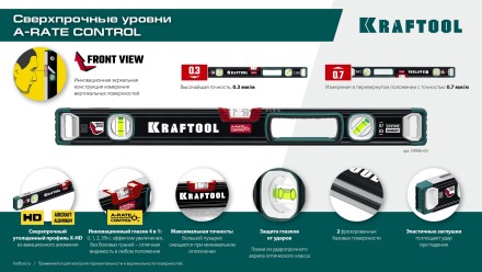 Уровень со специальным глазком KRAFTOOL 34986-80 купить в Нефтеюганске