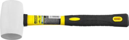 Киянка STAYER &quot;PROFI&quot; резиновая БЕЛАЯ, с фиберглассовой ручкой, 230г 20533-230 купить в Нефтеюганске
