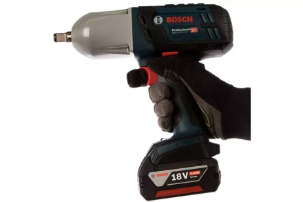 Bosch Аккумуляторный ударный гайковерт GDS 18 V-LI HT 06019B130A купить в Нефтеюганске
