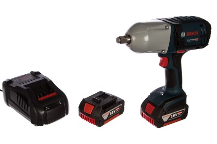 Bosch Аккумуляторный ударный гайковерт GDS 18 V-LI HT 06019B130A купить в Нефтеюганске