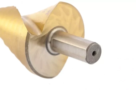 Сверло ступенчатое 9-12-15-18-21-24-27-30-33-36 мм HSS спиральный Профиль шестигранный хвостовик Matrix 72358 купить в Нефтеюганске