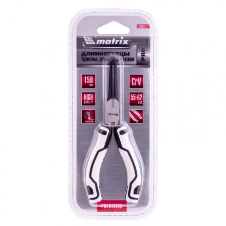 Длинногубцы Mini удлиненные 150 мм авторазжим Pro Matrix 17834 купить в Нефтеюганске
