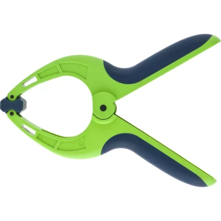 Струбцина клещеобразная 3-3/16 пластиковый корпус двухкомпонентные рукоятки усиленная пружина 82 мм Сибртех 20788 купить в Нефтеюганске