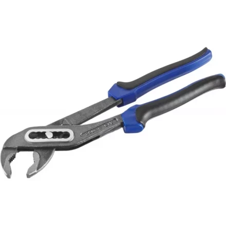 Клещи переставные, коробчатый шарнир, натуральное покрытие, двухкомпонентная рукоятка, 250мм, СИБИН 22363-10-25 купить в Нефтеюганске