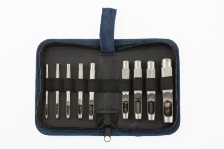 Набор пробойников для кожи Сибртех 2 - 13 мм 9 шт 18309 купить в Нефтеюганске