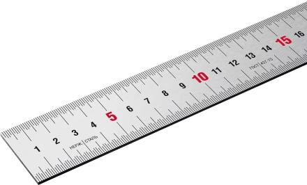 ЗУБР Про-150, длина 1.5 м, усиленная нержавеющая линейка, Профессионал (34280-150) купить в Нефтеюганске