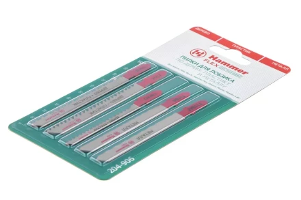 Пилки для лобзика HAMMER JG WD-PL-MT set No6 (5pcs) купить в Нефтеюганске