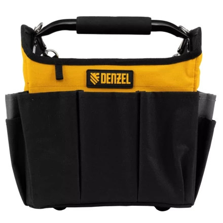 Переноска для инструмента, 260х240х300 мм, 22 кармана, наплечный ремень// Denzel 90294 купить в Нефтеюганске