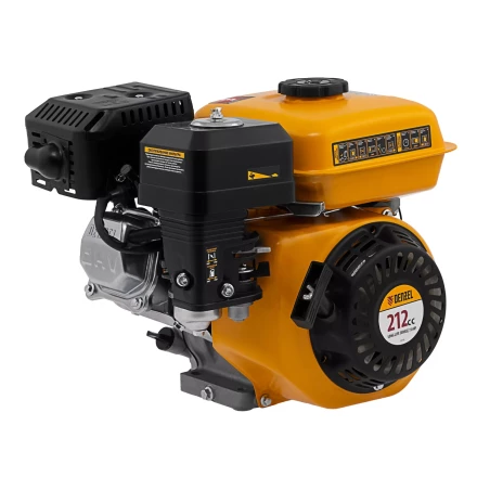 Двигатель бензиновый Denzel RX-17S, 7 л.с., 212 см3, горизонтальный вал шлиц 25 мм 95102 купить в Нефтеюганске