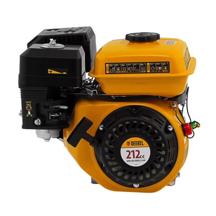 Двигатель бензиновый Denzel RX-17S, 7 л.с., 212 см3, горизонтальный вал шлиц 25 мм 95102 купить в Нефтеюганске