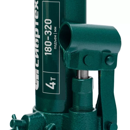 Домкрат гидравлический бутылочный Сибртех 50802, 4 т, 180-320 мм купить в Нефтеюганске