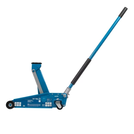 Домкрат гидравлический подкатной Stels 51139, 3 т, 120-450 мм, быстрый подъем, проф. купить в Нефтеюганске