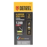 Уровень алюминиевый Denzel 33694, магнит, фрезерованный, 3 глазка (1 зеркал.), 0,5 мм/м, 1200 мм купить в Нефтеюганске