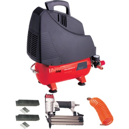 Компрессор безмасляный поршневой прямой привод Fubag Wood Master Kit +4 предмета купить в Нефтеюганске