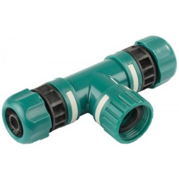 Тройник RACO &quot;Original&quot; Т-образный (резьба наружная 3/4&quot;-шланг 1/2&quot;-шланг 1/2&quot;) 4250-55287C
