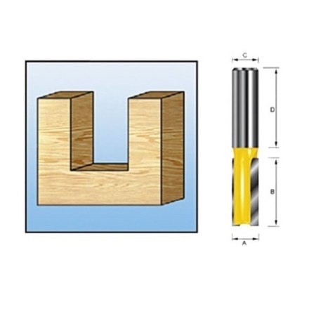 Фреза для окантовки Makita D-68052 (3лезвия, ф12.7, хв-12мм) купить в Нефтеюганске