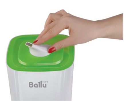 Увлажнитель ультразвуковой BALLU UHB-205 белый/зеленый купить в Нефтеюганске