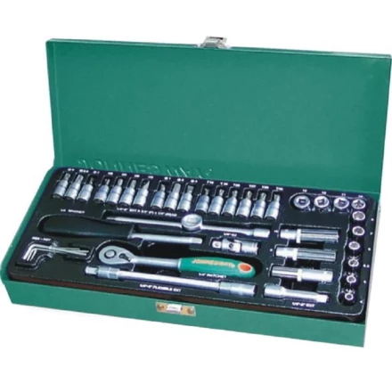 Набор головок торцевых  1/4&quot;DR 4-13мм 41предмет Jonnesway S04Н2141S 47200 купить в Нефтеюганске