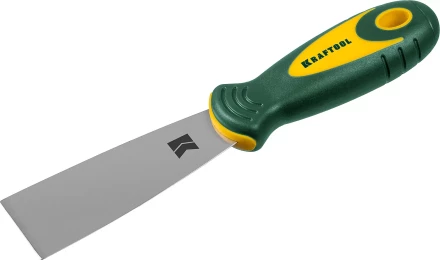 Шпательная лопатка KRAFTOOL с 2-компонент ручк, профилиров нержав полотно 10035-040 купить в Нефтеюганске