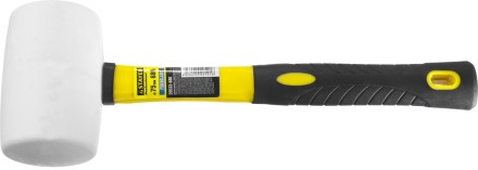 Киянка STAYER &quot;PROFI&quot; резиновая БЕЛАЯ, с фиберглассовой ручкой, 680г 20533-680 купить в Нефтеюганске