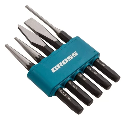 Набор инструментов 115 предметов, 120 зубьев, CrV, 1/4", 1/2" Gross 14152 купить в Нефтеюганске