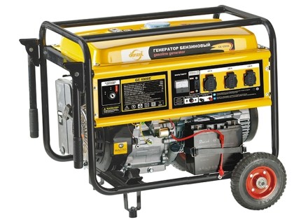 Генератор бензиновый DENZEL GE 6900E 94684 купить в Нефтеюганске