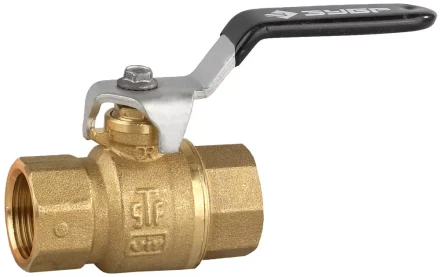 Кран шаровой ЗУБР полнопроходной &quot;мама-мама&quot;, ручка, латунь DZR, 3/4&quot; 4-51320-L-3/4 купить в Нефтеюганске