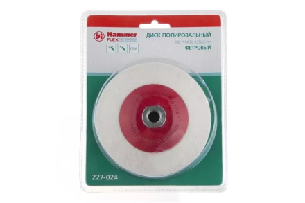 Круг полировальный HAMMER 125 мм (227-024) 1 шт. купить в Нефтеюганске
