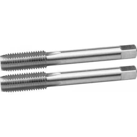 Метчики ЗУБР &quot;ЭКСПЕРТ&quot; машинно-ручные, комплектные для нарезания метрической резьбы в сквозных отверстиях, М14х2,0, 2шт 4-28007-14-2.0-H2 купить в Нефтеюганске