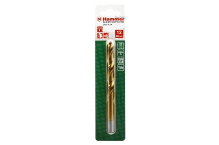 Сверло по металлу HAMMER Ф12х151мм (DR MT 12,0мм*151/101мм) купить в Нефтеюганске