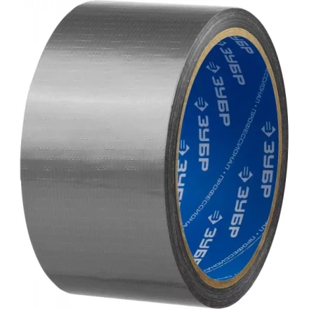 Армированная лента, ЗУБР &quot;ПРОФЕССИОНАЛ&quot; 12090-50-10, универсальная, влагостойкая, 48мм х 10м, серебристая 12090-50-10 купить в Нефтеюганске