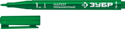 ЗУБР МП-100 зеленый, 1 мм перманентный маркер (06320-4) купить в Нефтеюганске