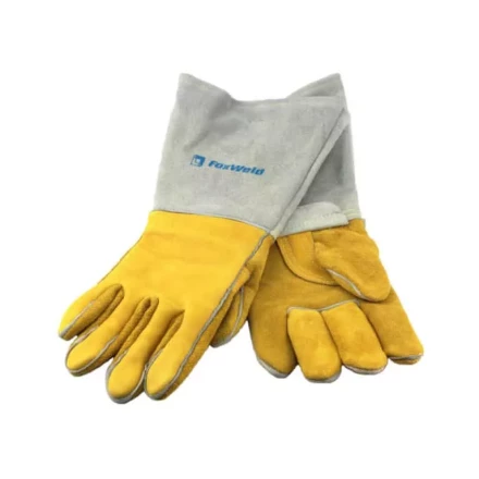 Краги спилковые водоотталкивающие Защита артикул 10-2750L FoxWeld купить в Нефтеюганске