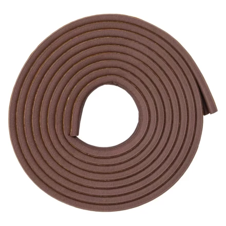 Уплотнитель резиновый, 12 м, профиль &quot;P&quot;, коричневый Сибртех 88908 купить в Нефтеюганске