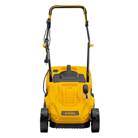 Газонокосилка электрическая GM-1300, 1300 Вт, шир. 32 см, 5 уров., травосб. 35 л Denzel 96627 купить в Нефтеюганске