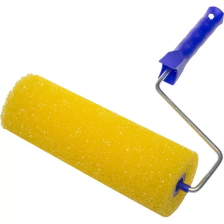 Валик &quot;СТРУКТУРНЫЙ ПОРОЛОН&quot; малярный в сборе, бюгель 6мм, 80x240мм, STAYER Profi 0365-24 купить в Нефтеюганске